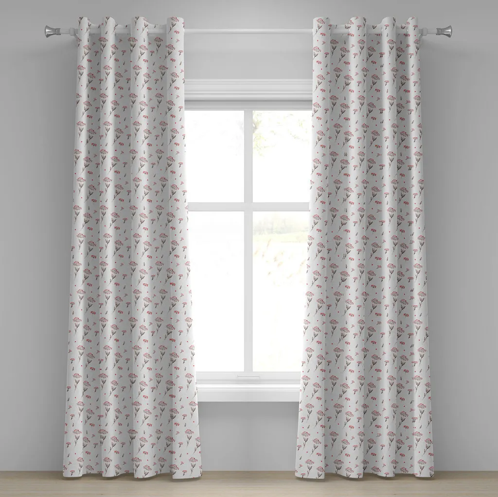 Tende ABAKUHAUS Foglie Invernale 280x175 - Atmosfera Casa Calda