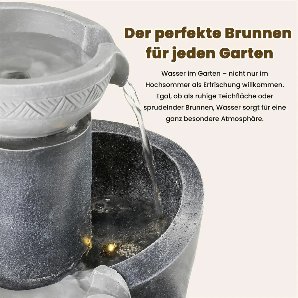 Fontaine de jardin discrète à encastrer pour optimiser vos espaces d'eau