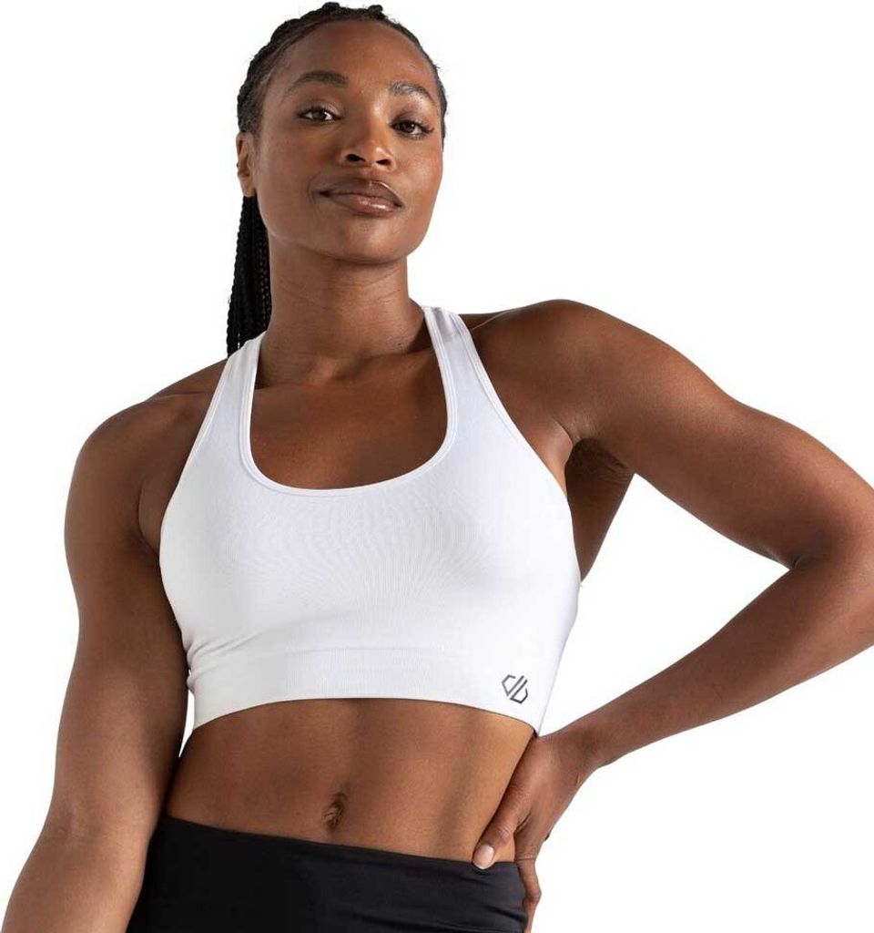 Dare2b Dont Sweat It Ii Sport-bh Mit Geringer Unterstützung Weiß XS Frau Weiß XS