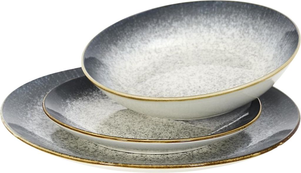 HowHomely | Essgeschirr - Tellerset - 12er Set - Dekoteller Produktbild 