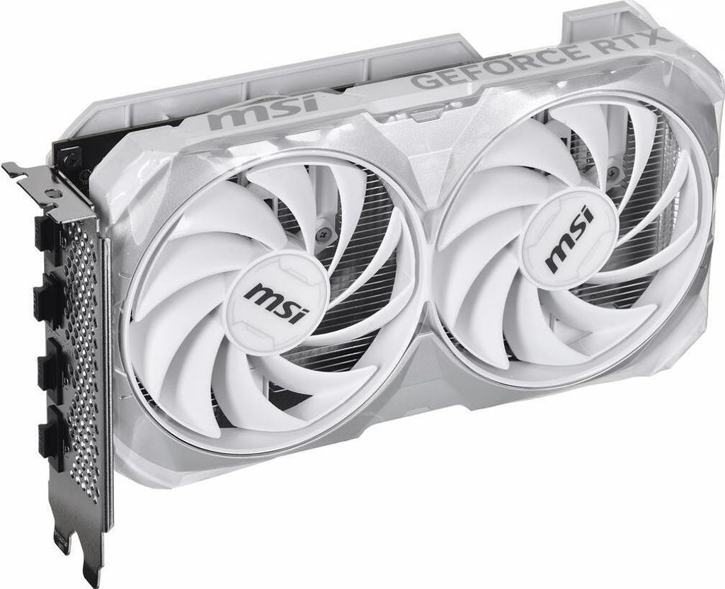 Msi Rtx4060 Ventus 2X White Oc 8Gb Gddr6 Hdmi 3Xdp Produktbild 6