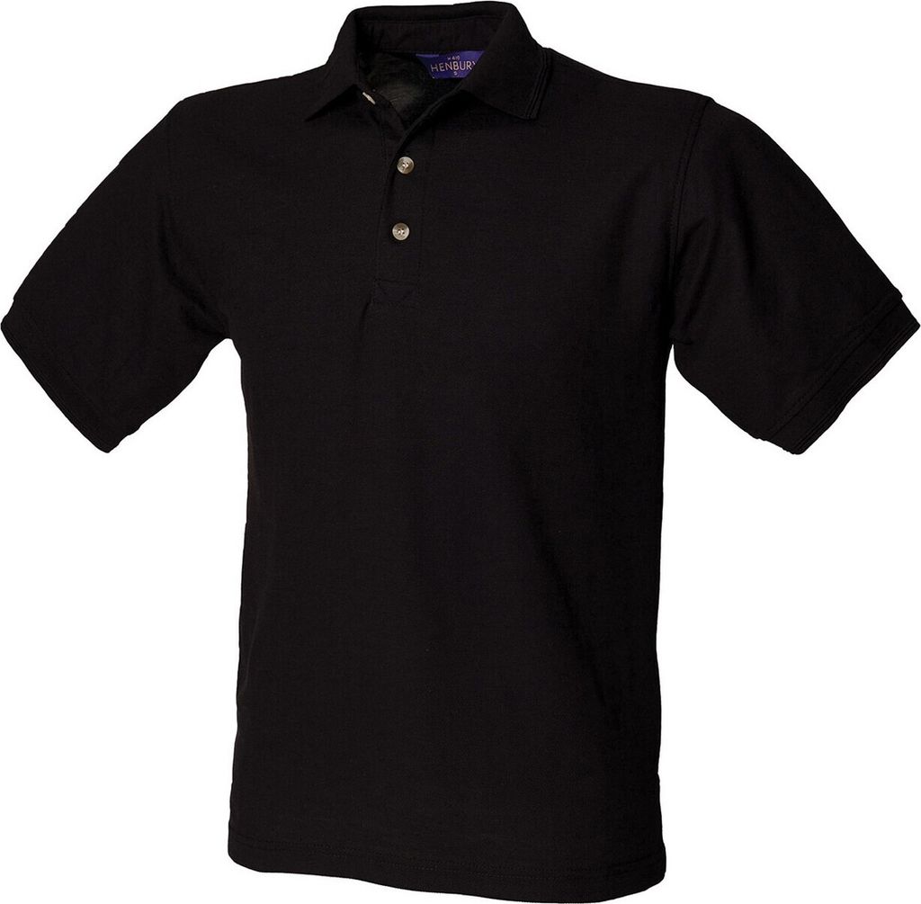 Henbury - "Ultimate" Poloshirt für Herren PC6186 (XXL) (Schwarz)
