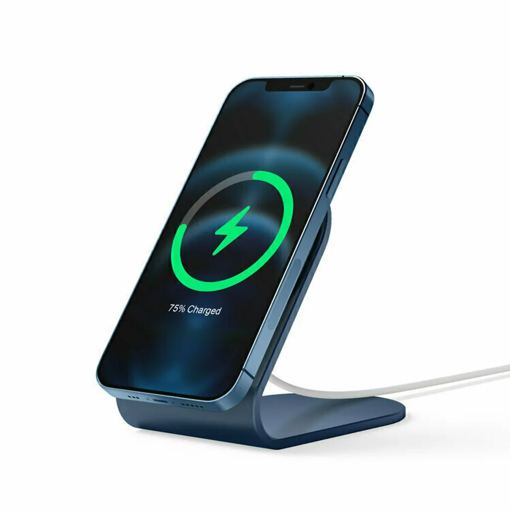Support de Bureau pour Chargeur MagSafe Indigo Idéal pour Télétravail