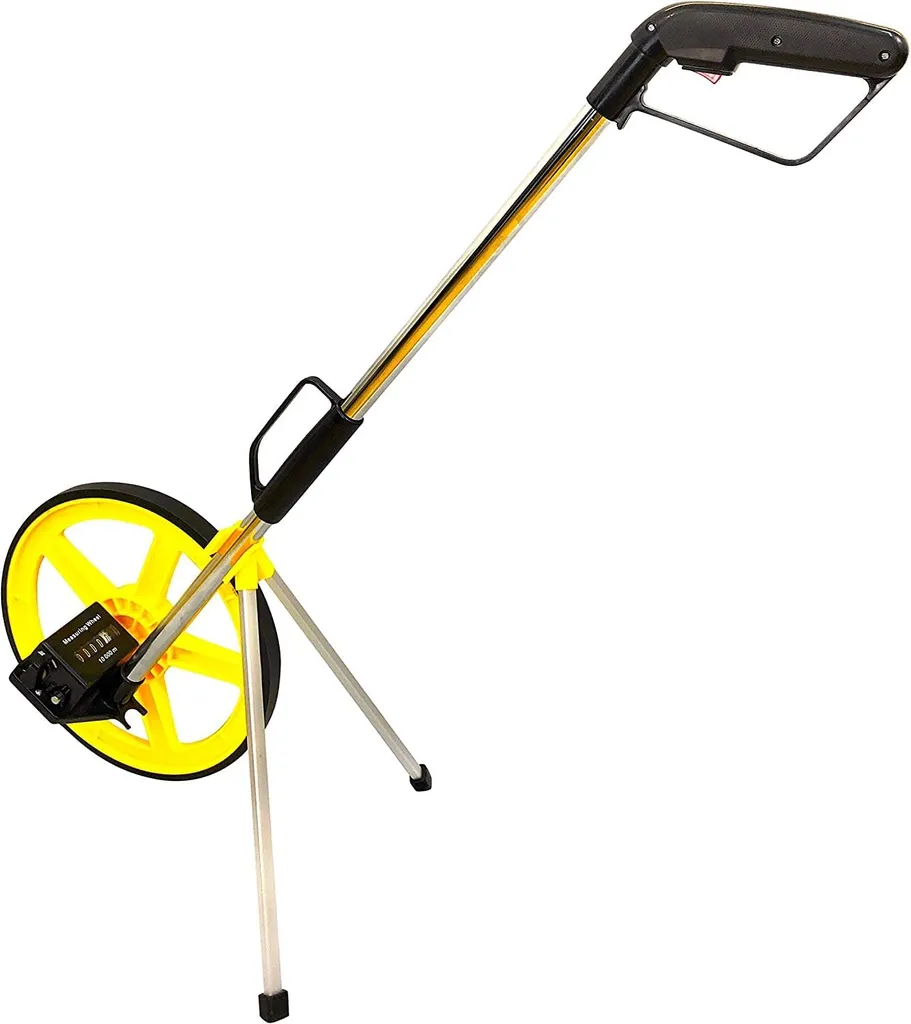 Roue de mesure précise 9999m : mesurez sans erreur même de nuit