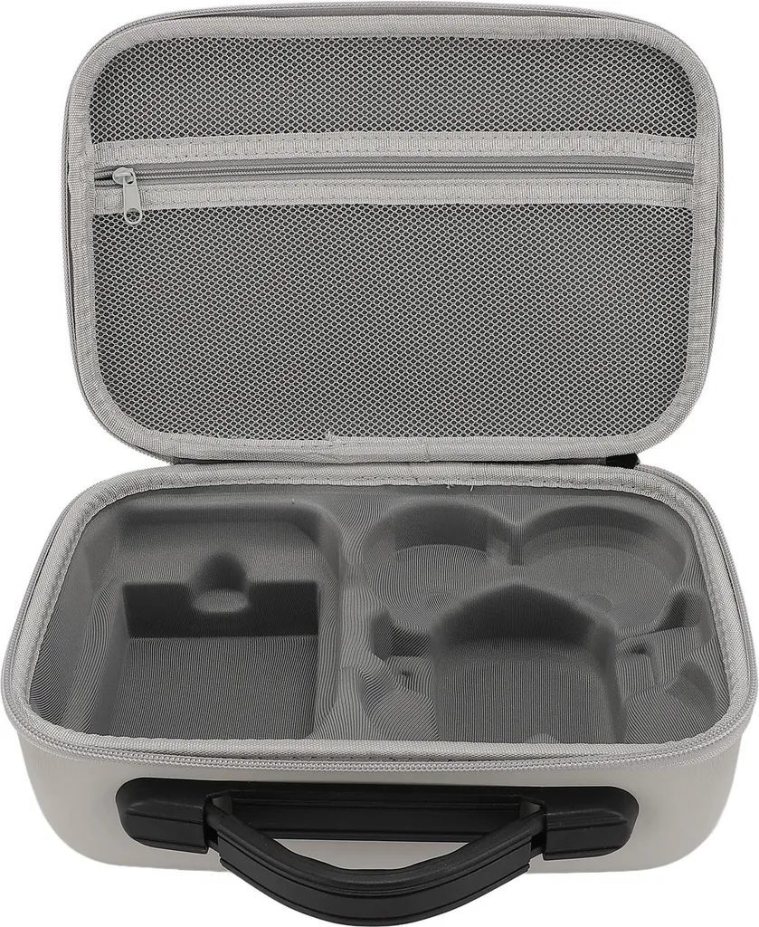 Protégez votre drone DJI Neo avec ce sac de transport compact gris EVA