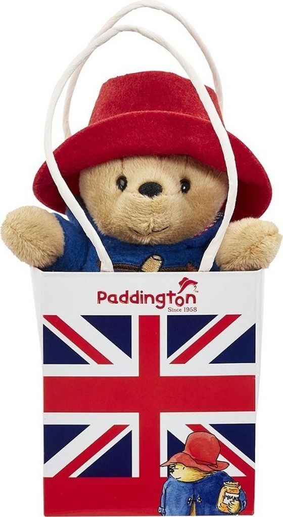 Paddington di peluche arcobaleno in busta regalo Immagine del prodotto 