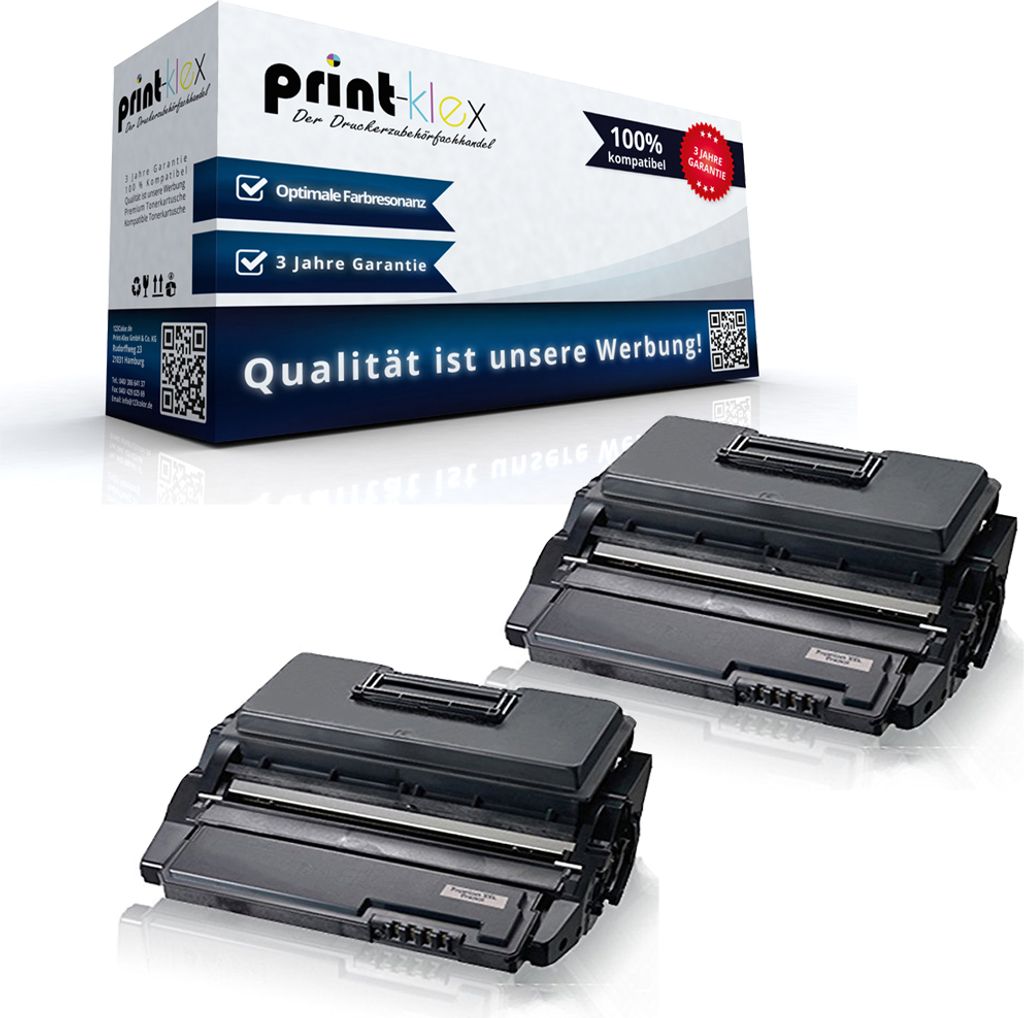 2x Kompatible Tonerkartuschen für Xerox Phaser3500Series Phaser3500VB Phaser3500VDN Phaser3500VN 106R01149 Doppelpack Schwarz Black - Office Line ...