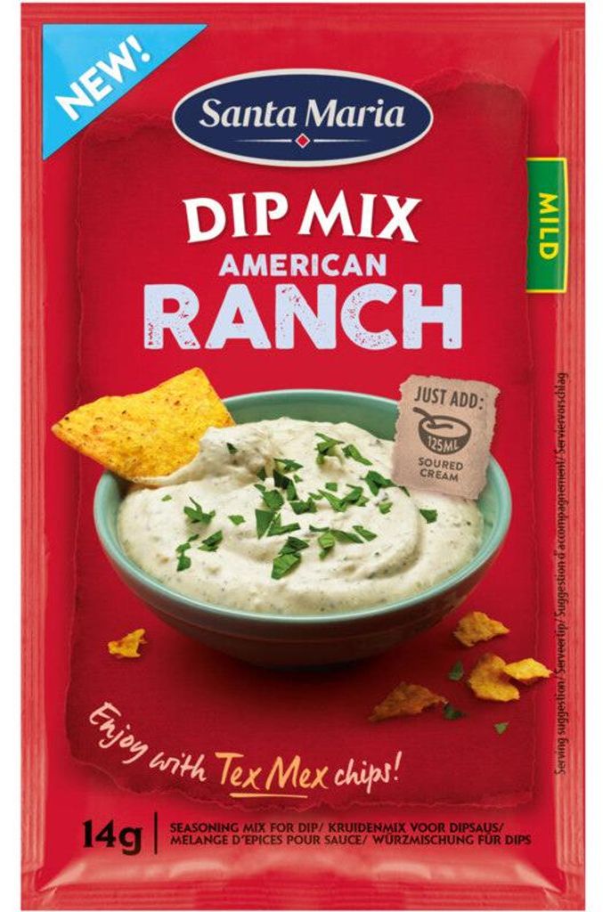 Santa Maria Dip Mix American Ranch 14g – Würzige Produktbild 