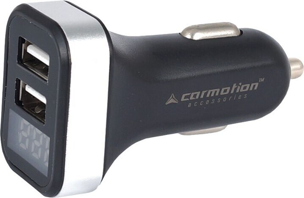 Caricabatteria Da Auto Con Presa Accendisigari Per Auto Olesson 2.1A / 1A Con Doppia Porta USB - Foto 5