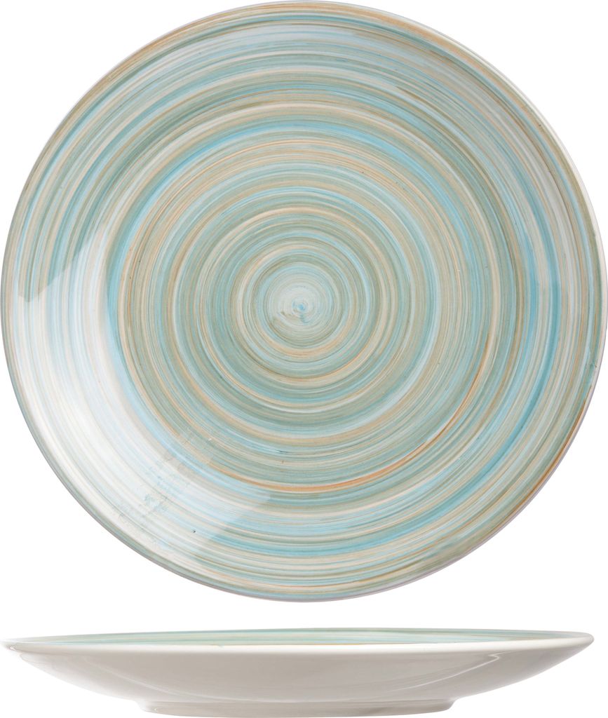 Cosy & Trendy Ontbijtborden Turbolino Blauw ø 22 cm - 6 Productafbeelding 