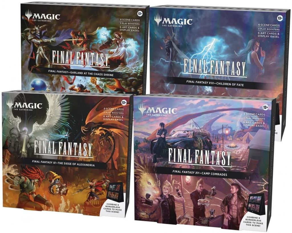 Magic the Gathering Final Fantasy Scene Box Display (4) Obrázek produktu 