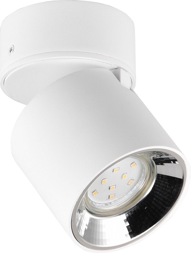 Faretto spot Guayana bianco 1xGU10x10W in metallo, Immagine del prodotto 
