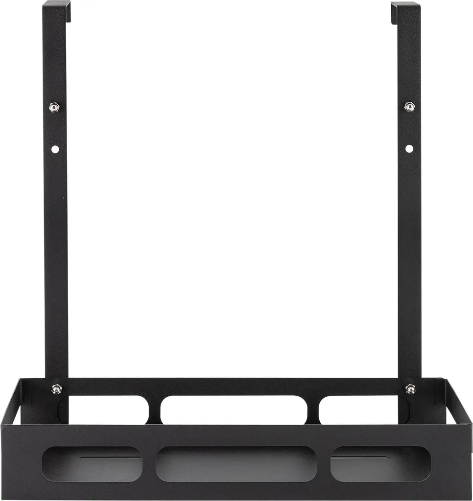 Étagère de douche en acier carbone, charge 5kg, fixation murale stable - 5