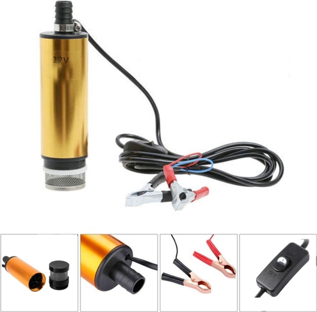 12V Auto Elektrische DC Kraftstoffpumpe Tauchpumpe, 51mm Externer Filter Version