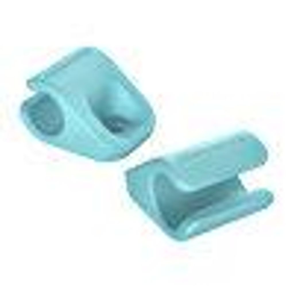 allocacoc Kabelfix 8er Pack, Kabelklemmen, hellblau Produktbild 