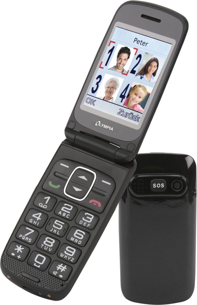 Olympia Primus, Klappgehäuse, Dual-SIM, 6,1 cm (2.4"), 600 Produktbild 