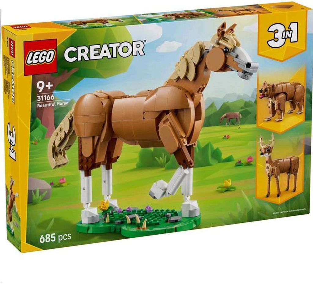 LEGO Creator Krásný kůň, Sada na stavění, 9 rok/roky, Obrázek produktu 