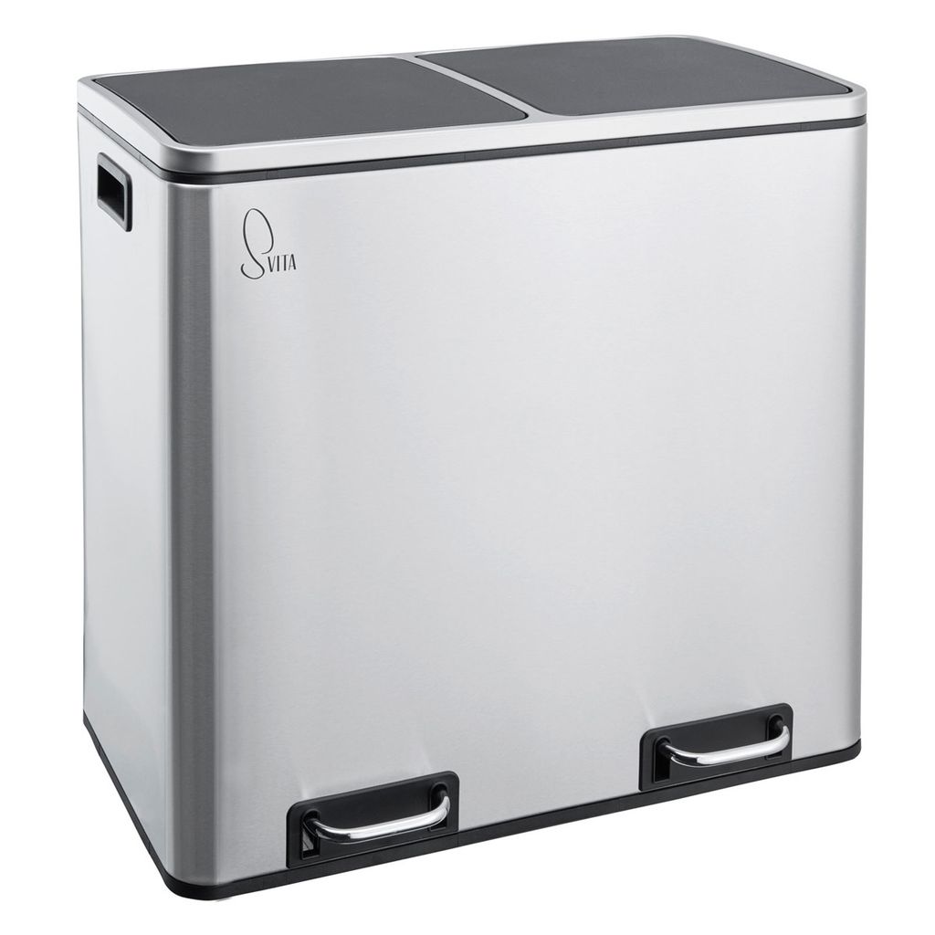 SVITA TM2X24 Mülleimer Mülltrennsystem 48L Abfalleimer Produktbild 