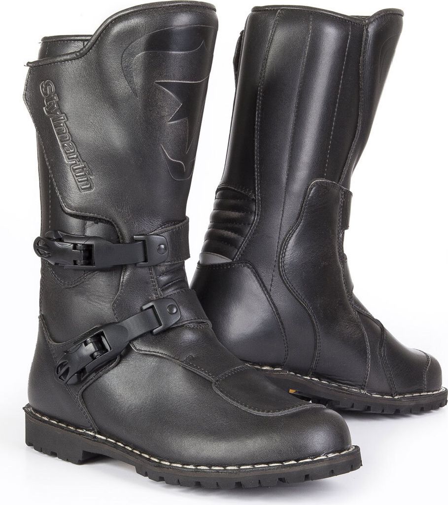Stylmartin Matrix Motorrad Stiefel, schwarz, 42