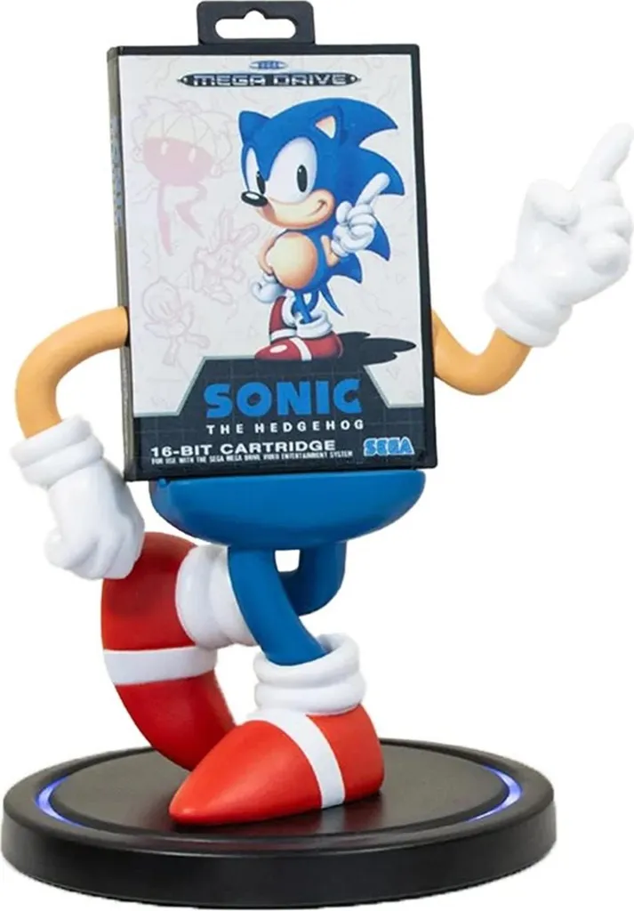 Chargeur Qi Sonic The Hedgehog : Design Rétro SEGA et Charge Rapide