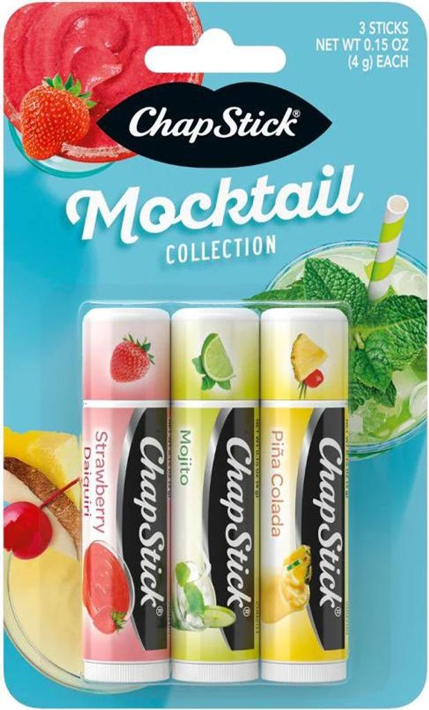Chapstick | Lippenbalsam Mocktail-kollektion - 3 Stück - Produktbild 