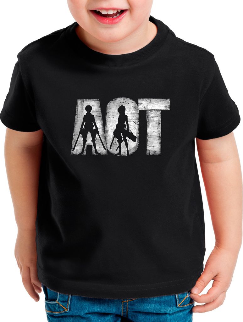 A.N.T. Fight them Kinder T-Shirt attack anime japan manga on titan aot