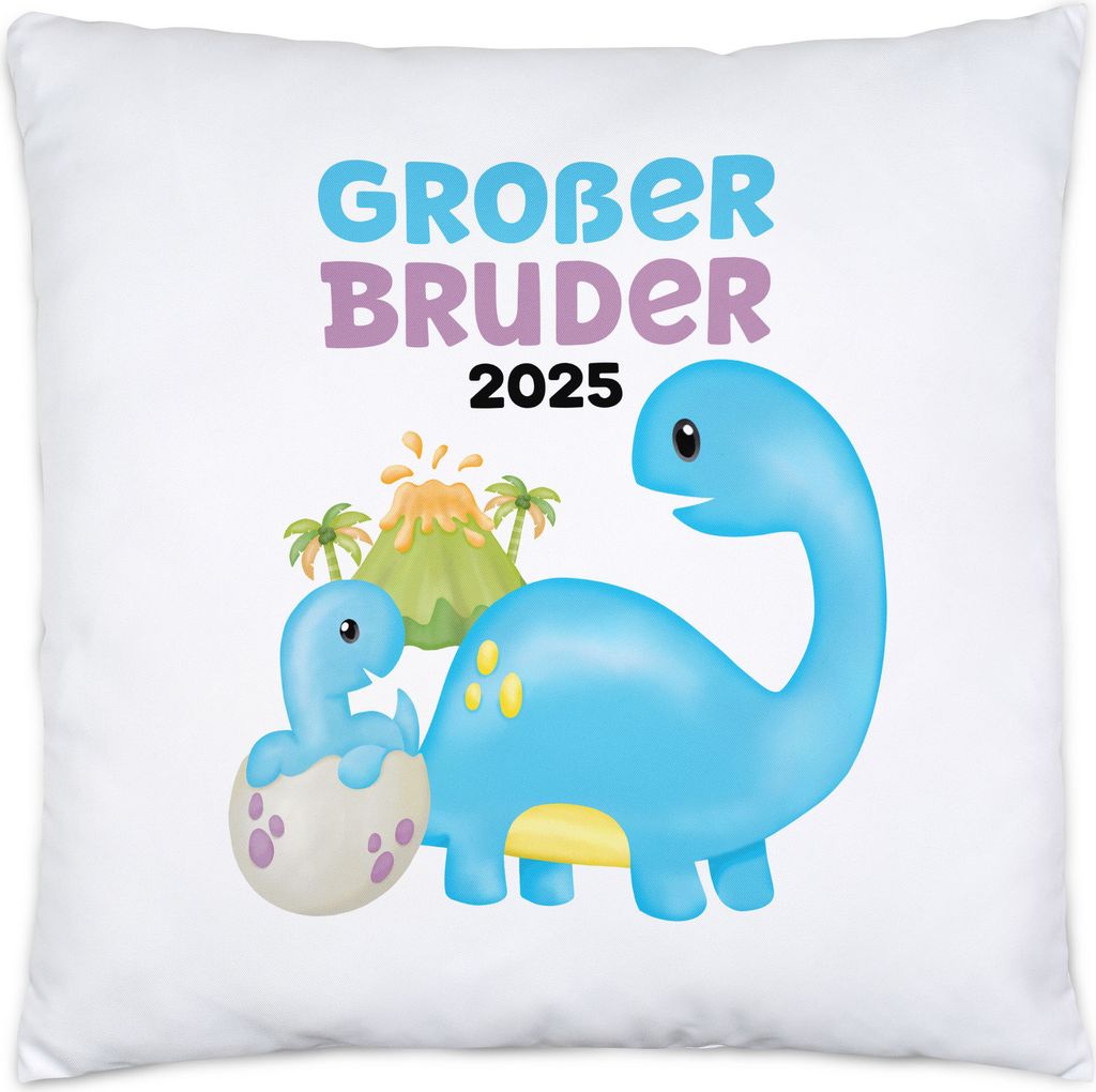 Großer Bruder 2025 Kissen Baby Neugeborenes Geschwister Familie Liebe Geburt Kleinkind Stolz Geborgenheit