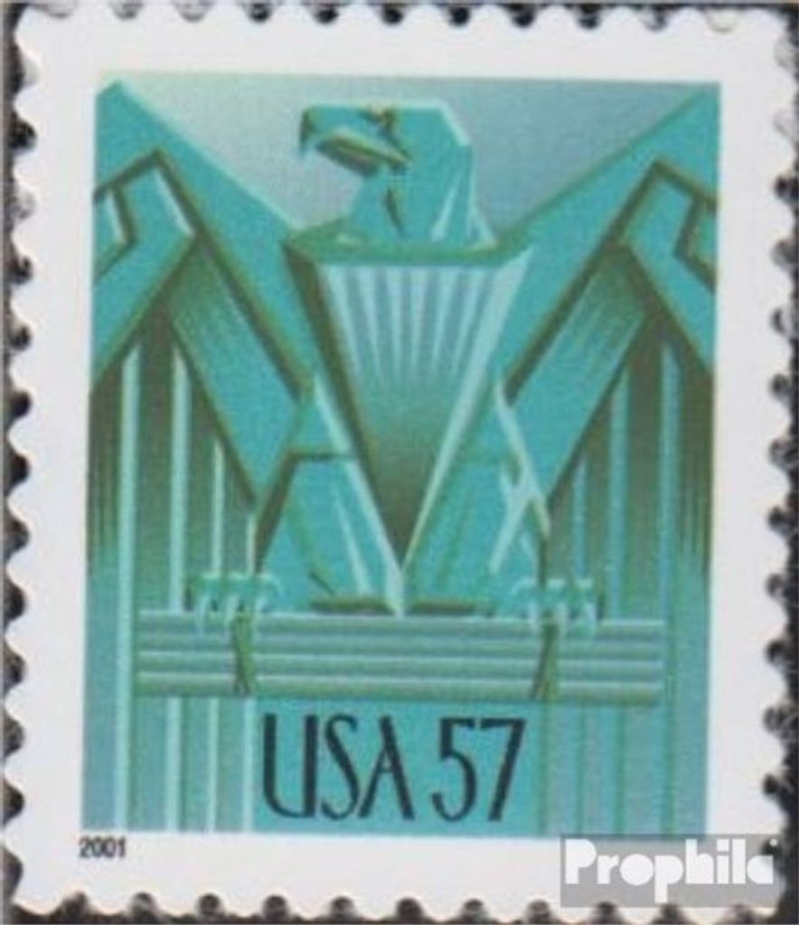 Briefmarken USA 2001 Mi 3491 (kompl.Ausg.) postfrisch Wappenadler