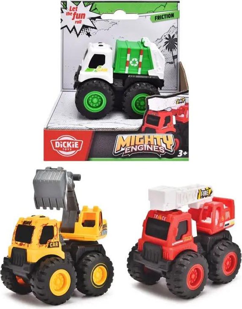 Simba Dickie Vertriebs GmbH Mighty Engines, 3-sortiert Sonstige