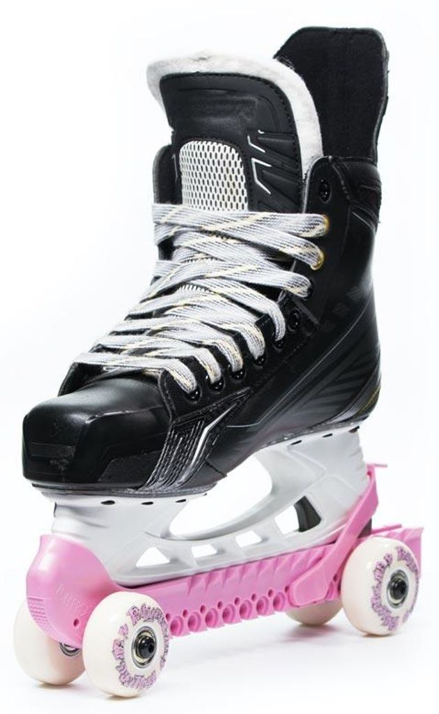 Rollergard, protezione per piste con ruote rosa Immagine del prodotto 