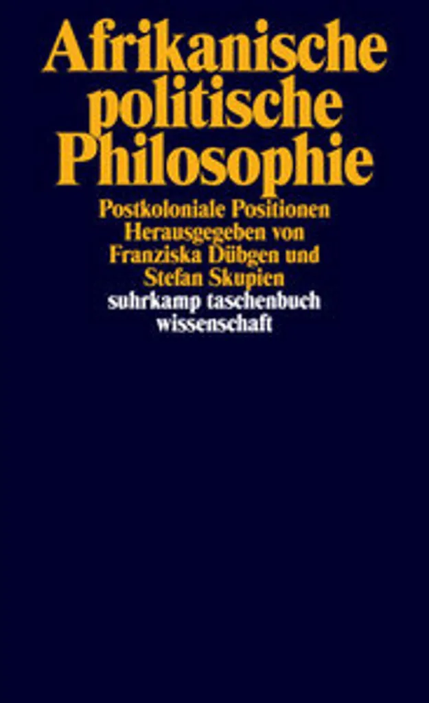 Livre de philosophie politique africaine : Les théories de la gouvernance