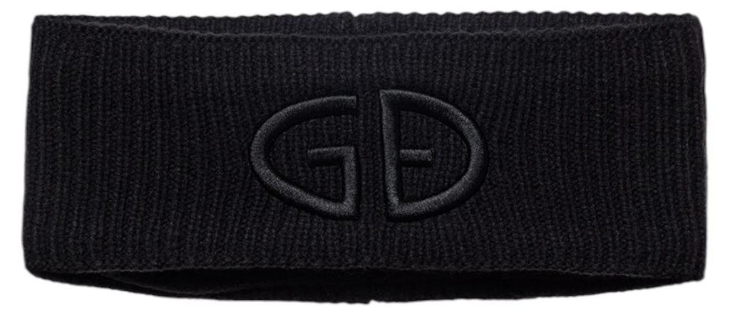 GOLDBERGH Fascia per capelli in maglia, colore nero, per Immagine del prodotto 
