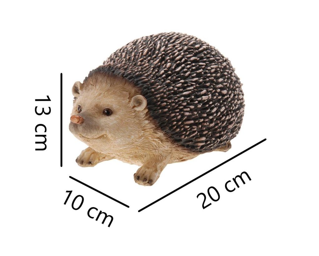 Dekoratívny záhradný jež 20x13x10cm Figúrka odolná voči Obrázok produktu 10