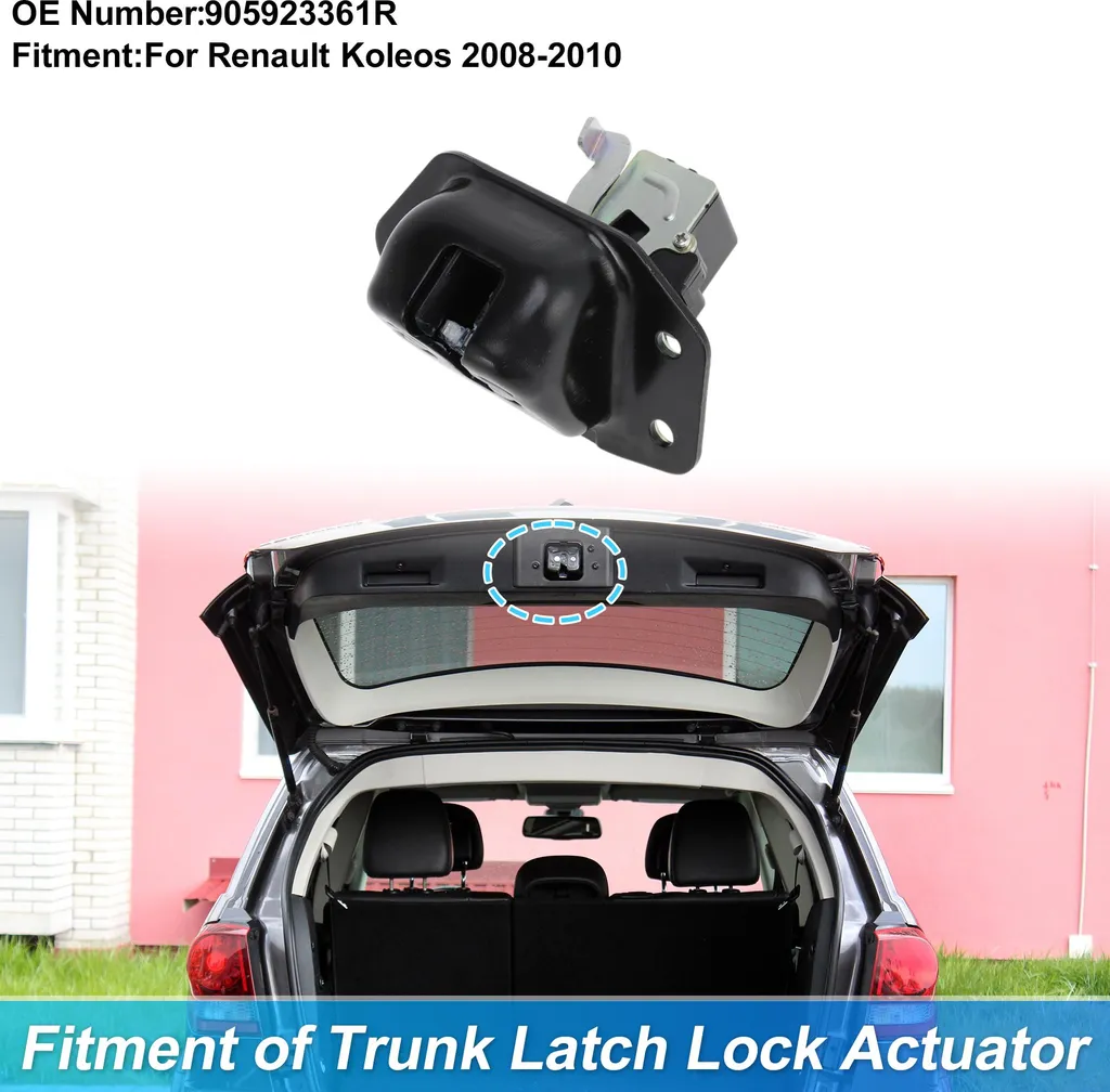 Serrure Hayon Renault Koleos Bloquée ? Solution OE 905923361R 4 Pins