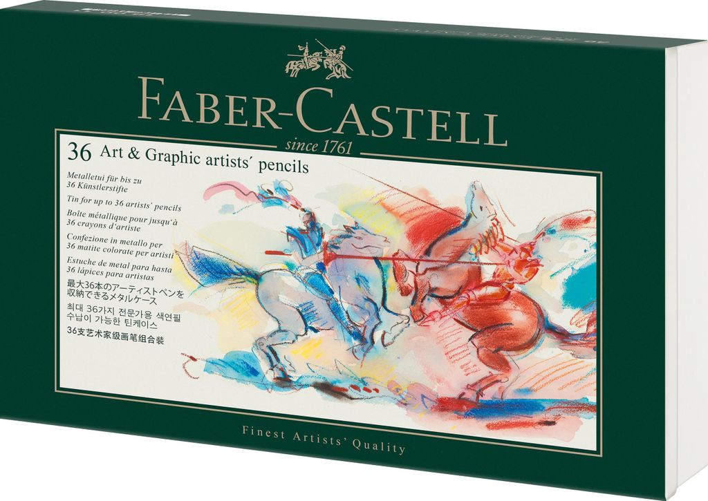 FABER-CASTELL Art & Graphic 36er Metalletui leer Immagine del prodotto 