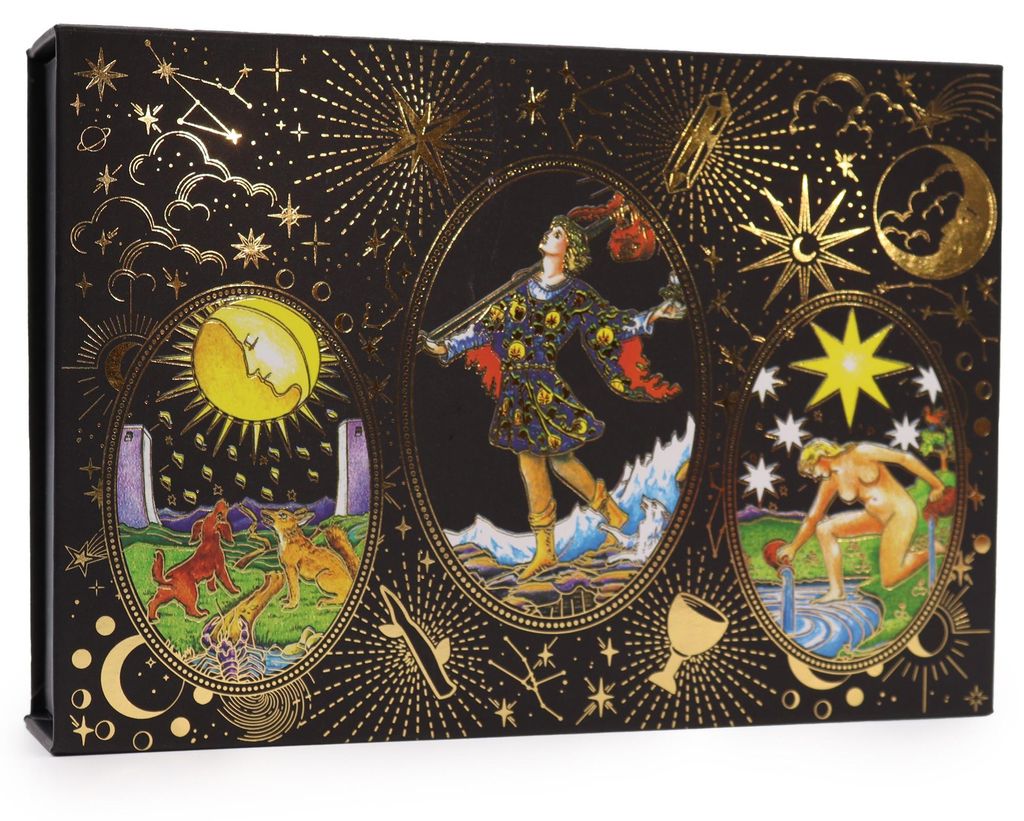 Tarot - Karten-Set mit Goldfolie und Ratgeber - Lass die Produktbild 