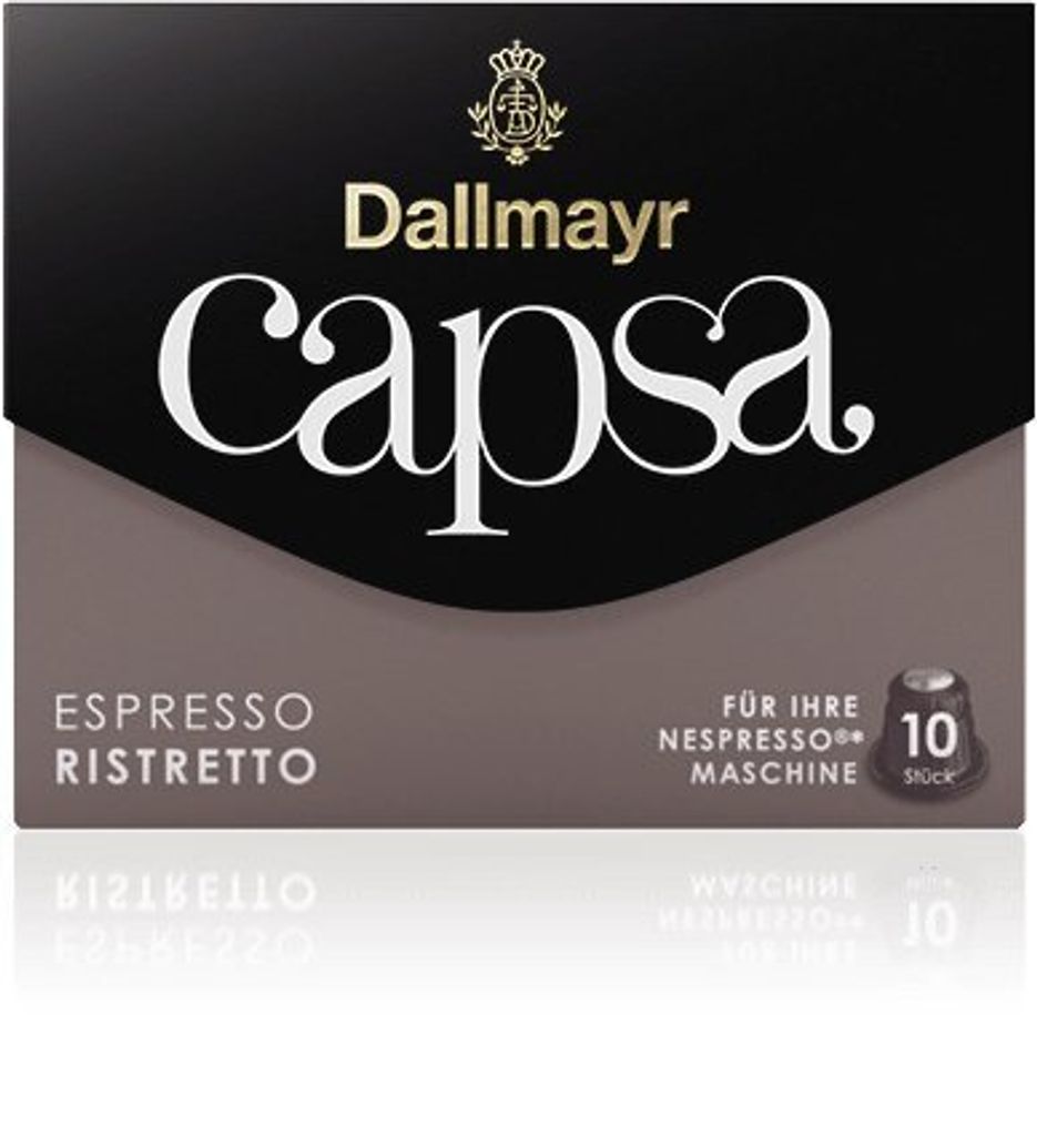 Dallmayr Capsa Espresso Ristretto 10 Nespresso Zdjęcie produktu 