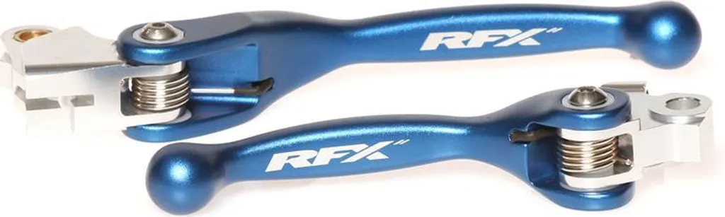 Leviers anti-casse RFX Race bleus : fini les leviers tordus sur YZ