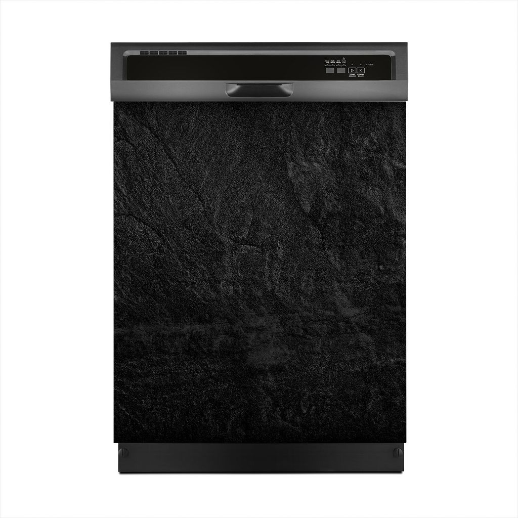 Magnete Dekorative 60x70 cm Küche Magnetmatte Spülmaschine - schwarze Stein