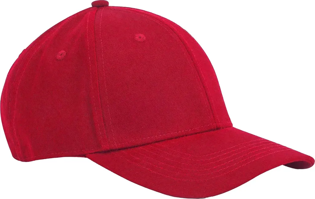 Cappellino Baseball Rosso Beechfield BC6896 EarthAware Eco-Chic
