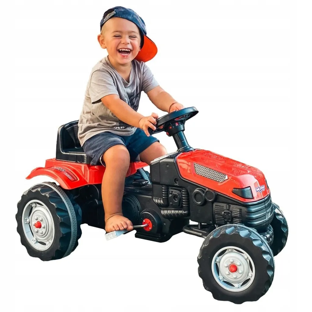 Tracteur jardin enfant WOOPIE GoTrac : Roues silencieuses et confort