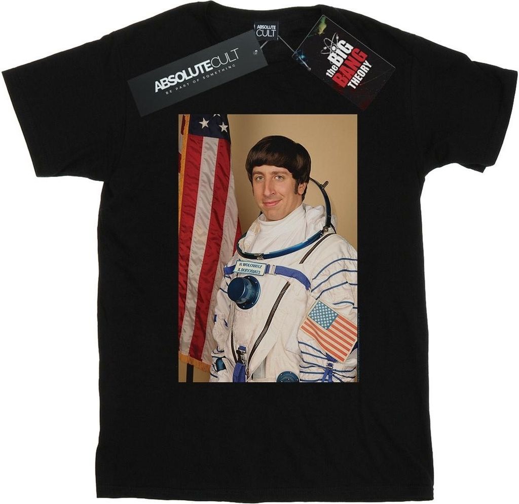 The Big Bang Theory - "Rocket Man" T-Shirt für Damen BI11516 (XXL) (Schwarz)