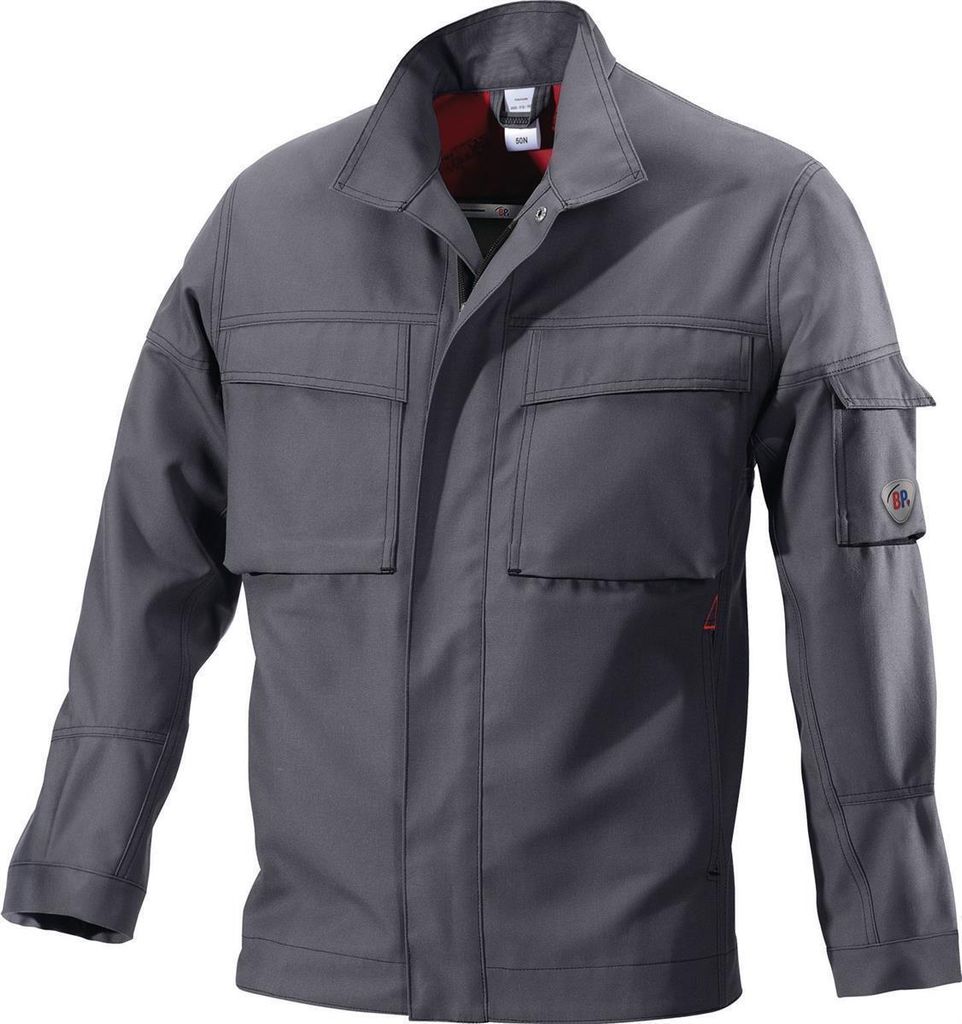 Arbeitsjacke Gr.56/58 dunkelgrau/schwarz 65%PES/35%CO