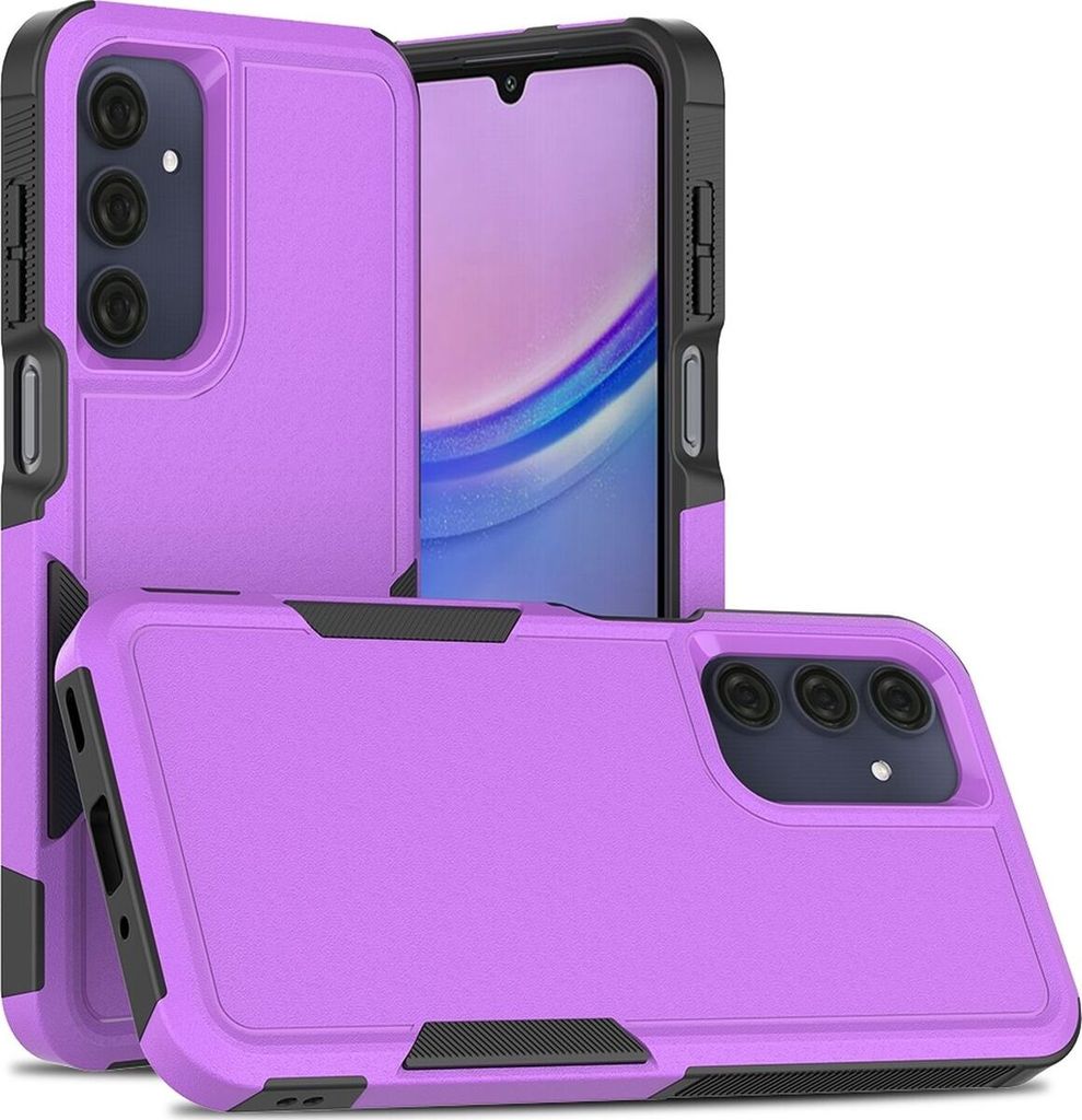 Mobigear Heavy Armor Samsung Galaxy A16 Hülle Hardcase Backcover Stoßfest - Lila