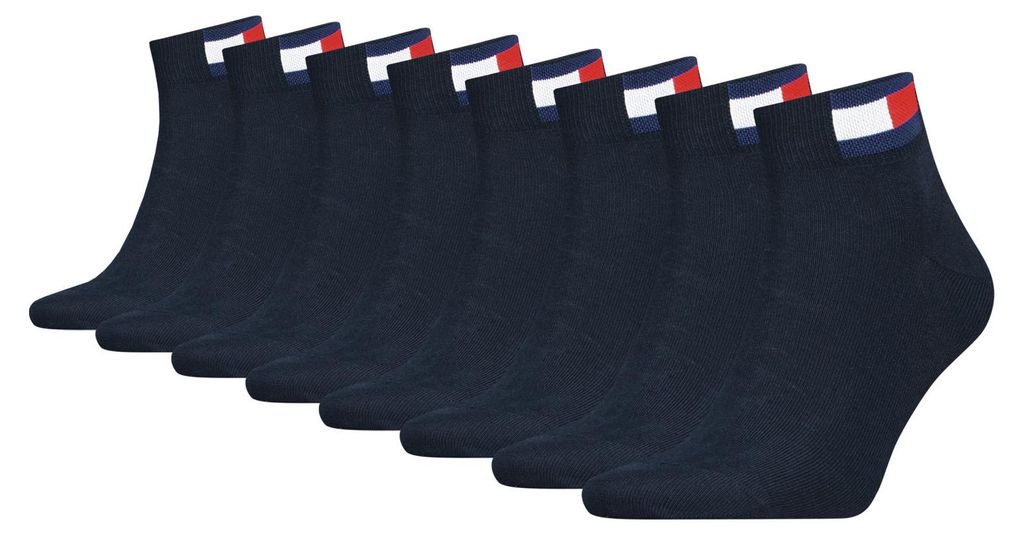 4 Paar Tommy Jeans Herren Quarter Socken Produktbild 