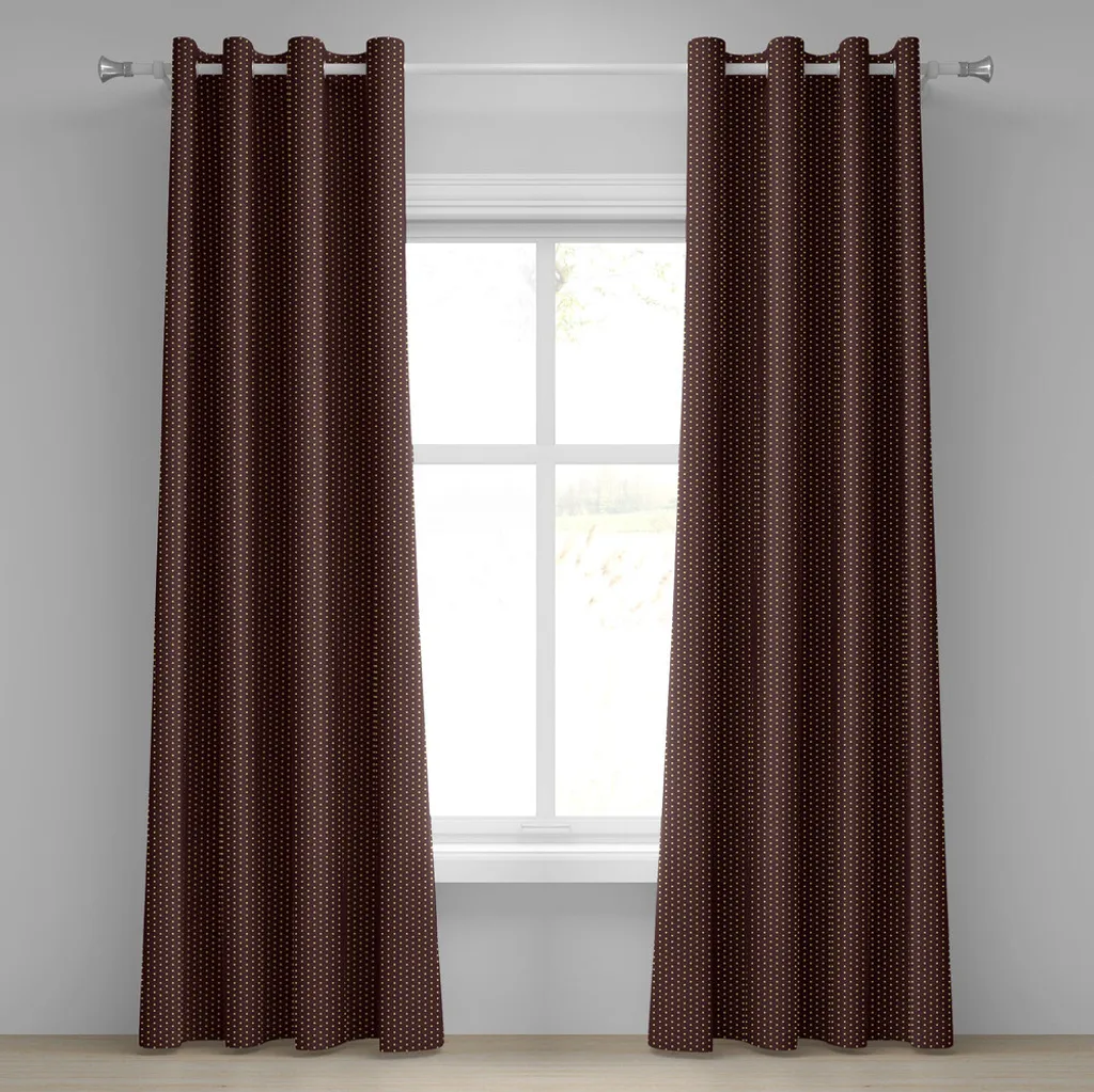 Tende Decorative ABAKUHAUS 280x175 | Pois Retrò per Soggiorno