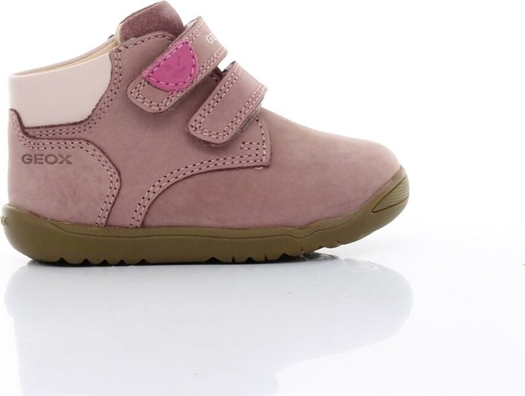 GEOX B164PC Macchia, Klett in Lila für Kinder, Größe 24
