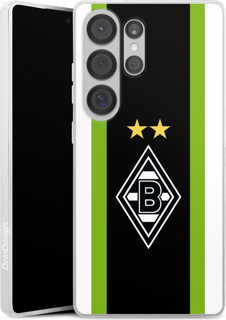 DeinDesign Slim Hülle für Samsung Galaxy S25 Ultra Silikon Case Ultra Dünn Handyhülle Borussia Mönchengladbach Gladbach Logo