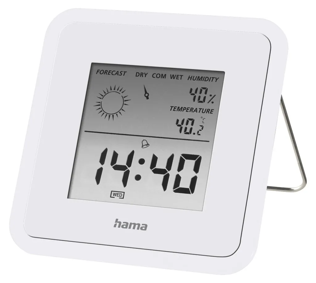 Hama TH50 Bianco: Termoigrometro Digitale per Casa e Ufficio - Offerta