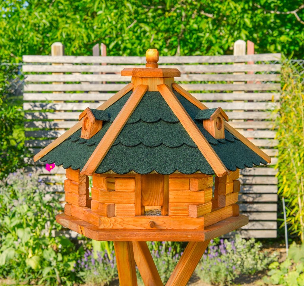 Relaxdays Mini Vogelhaus, zum Aufhängen, unbehandeltes Holz